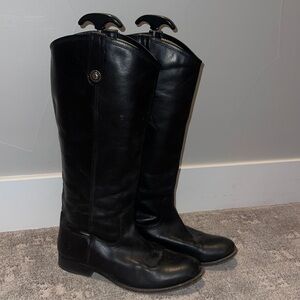 Black Frye Riding Boots